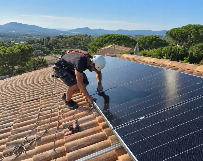 Installateur panneaux solaires Chessy — pose photovoltaïque sur toiture